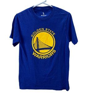 Golden State Warriors T Shirt Steph Curry size S NBA Fanatics Blue Short Sleeve